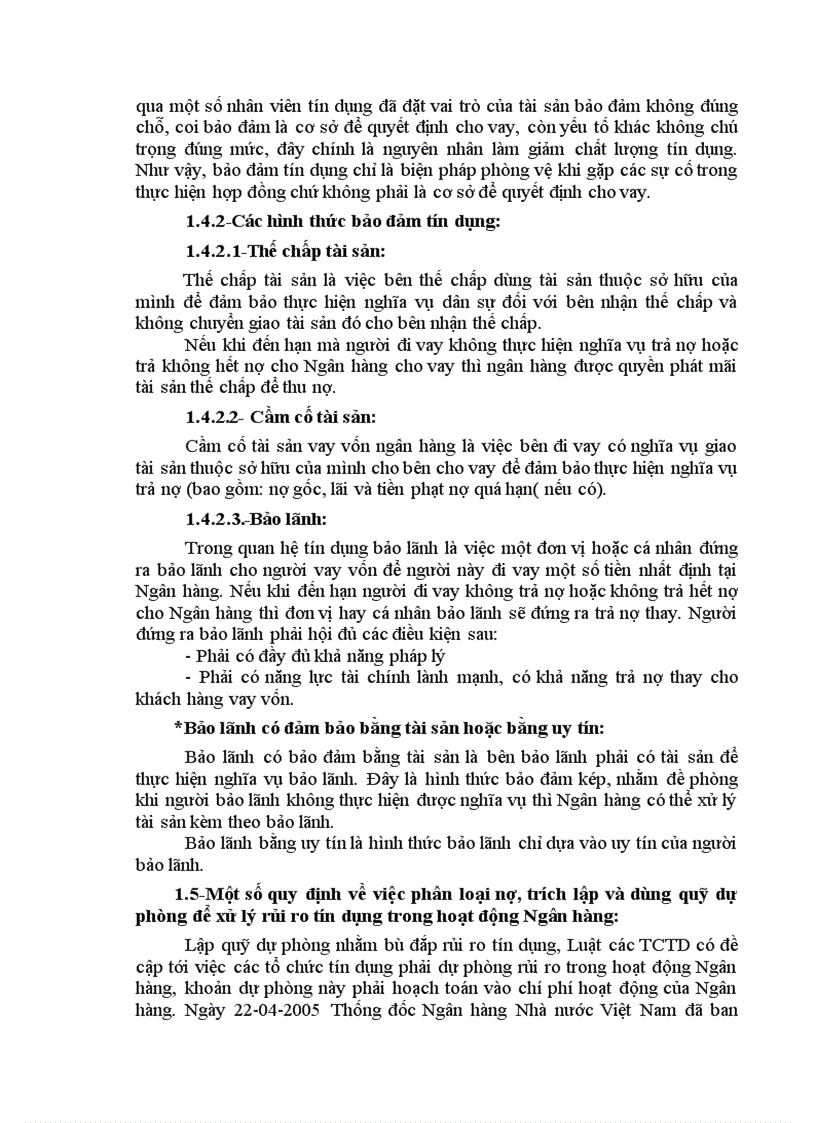 image for page Giải pháp hạn chế rủi ro tín dụng tại Chi nhánh Ngân hàng Nông nghiệp và phát triển Nông thôn huyện Sông Cầu 1