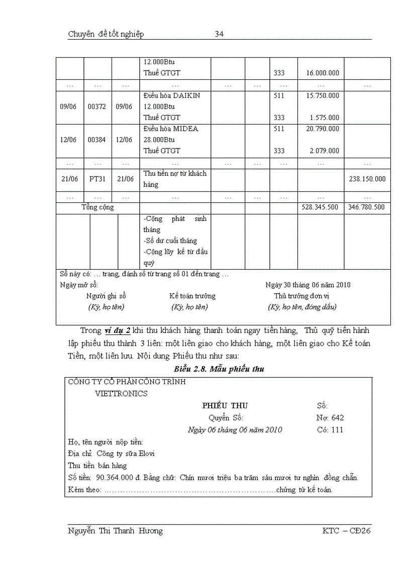 image for page Thực trạng công tác kế toán bán hàng và xác định kết quả bán hàng tại CTCP Công Trình VIETTRONICS