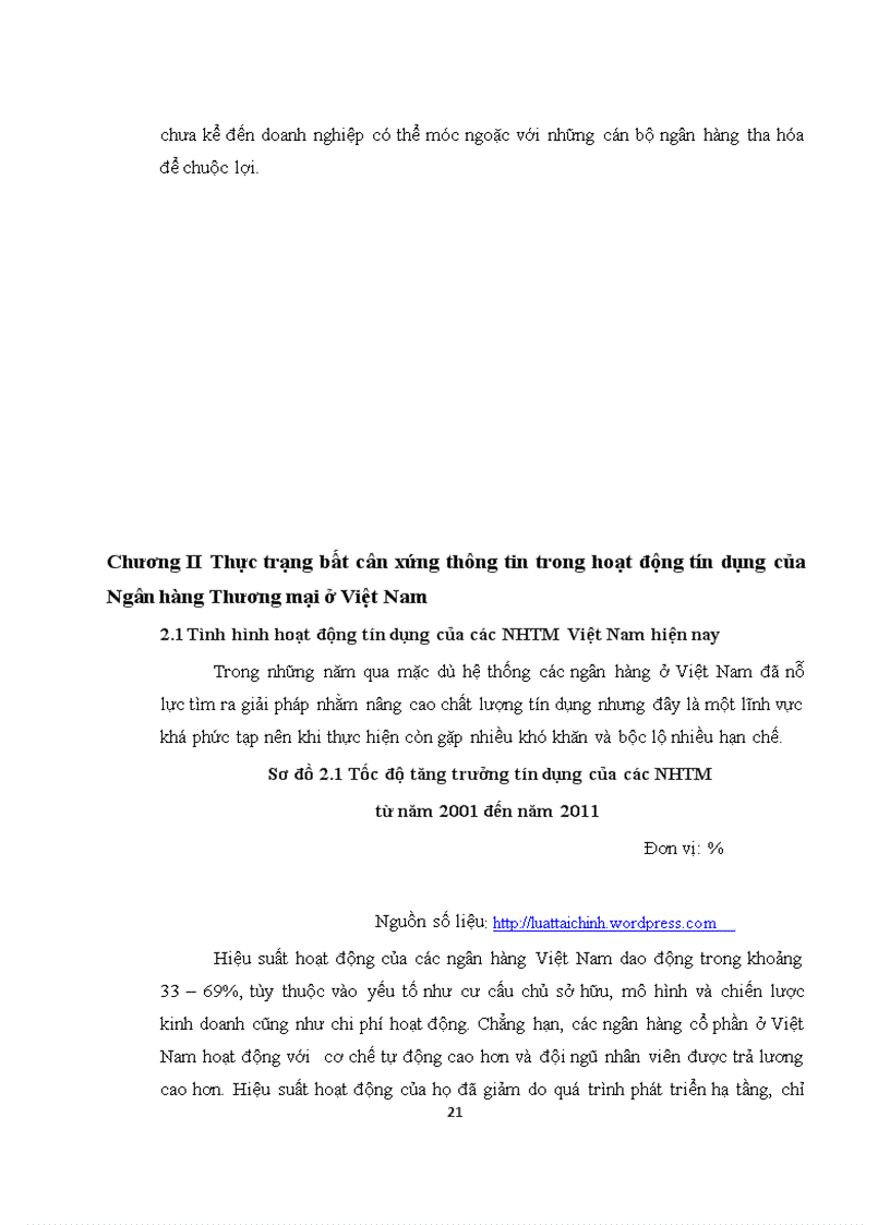 image for page Giải pháp khắc phục tình trạng thông tin bất cân xứng trong hoạt động tín dụng của Ngân hàng Thương mại ở Việt Nam 1