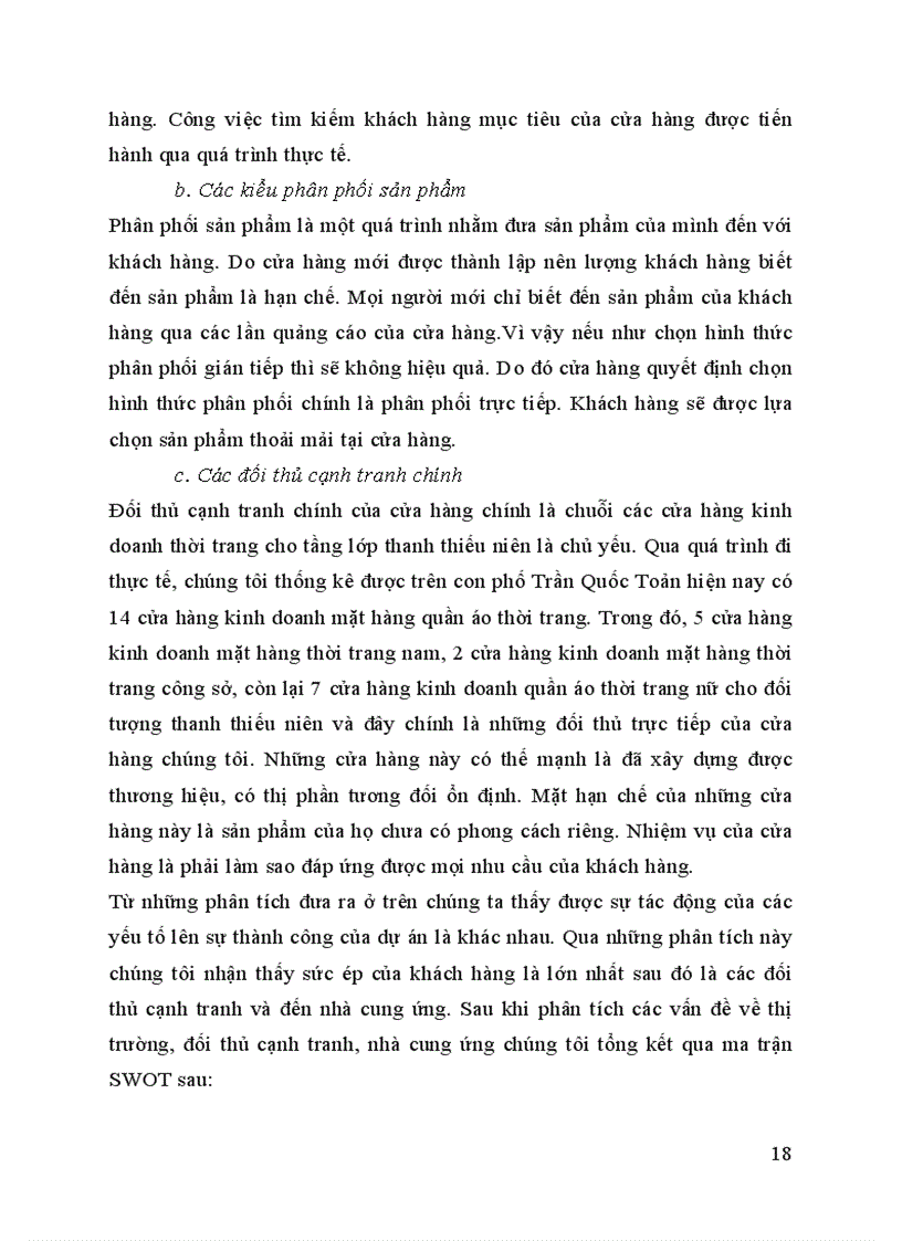 image for page Dự án cửa hàng kinh doanh mặt hàng quần áo thời trang 1