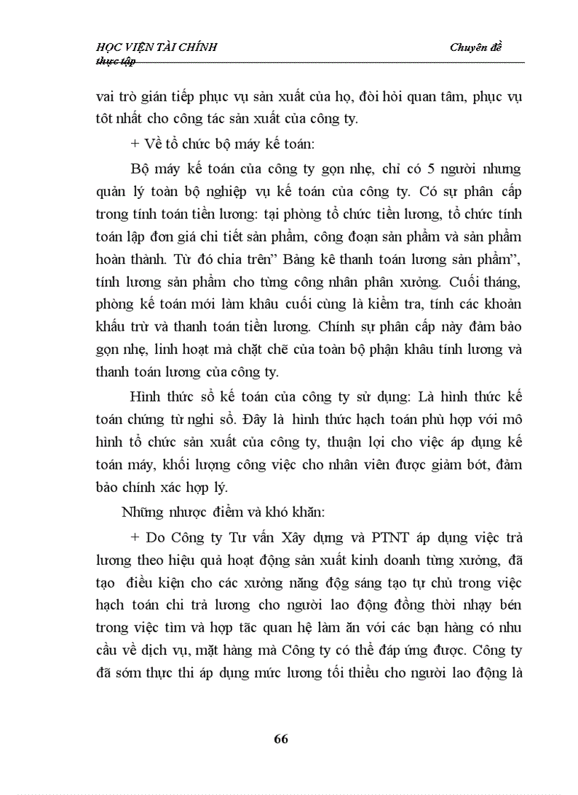 image for page Thực trạng công tác kế toán tiền lương và các khoản trích theo lương tại Công ty Tư vấn Xây dựng và Phát triển Nông thôn