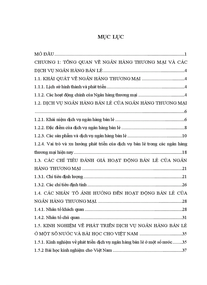image for page Giải pháp phát triển dịch vụ ngân hàng bán lẻ tại Ngân hàng đầu tư và phát triển Việt Nam Chi nhánh Sở Giao Dịch 1
