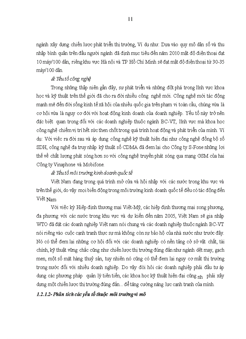 image for page Hoàn thiện chiến lược thị trường của Tổng Công ty Bưu chính Viễn thông Việt Nam trong điều kiện hội nhập kinh tế quốc tế 1