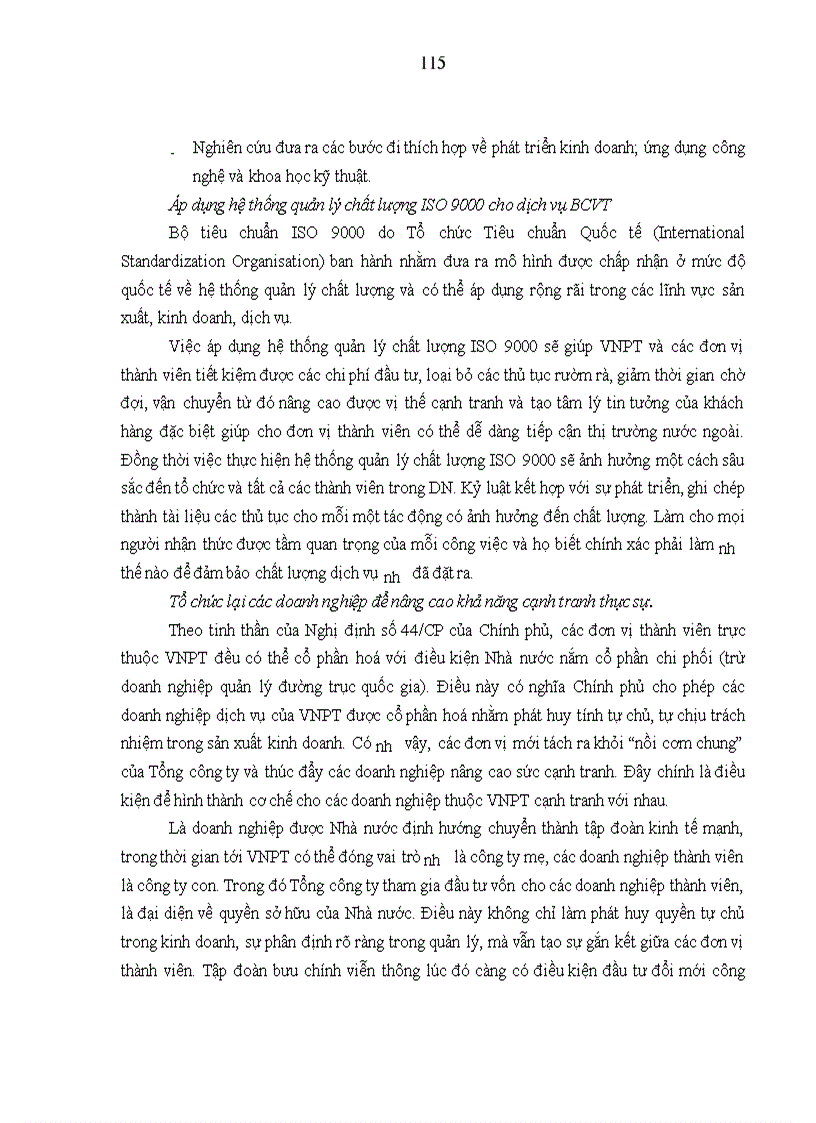 image for page Hoàn thiện chiến lược thị trường của Tổng Công ty Bưu chính Viễn thông Việt Nam trong điều kiện hội nhập kinh tế quốc tế 1