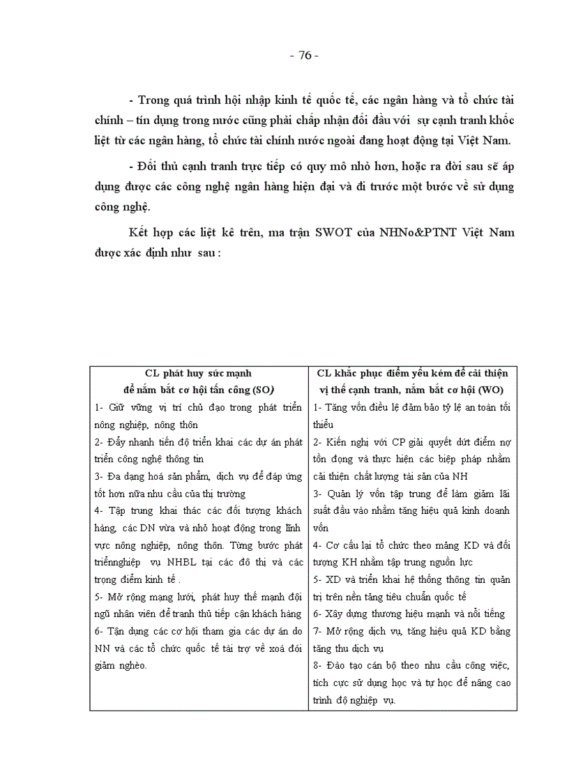 image for page Một số giải pháp hoàn thiện công tác hoạch định chiến lược kinh doanh tại Ngân hàng nông nghiệp và Phát triển nông thôn Việt Nam