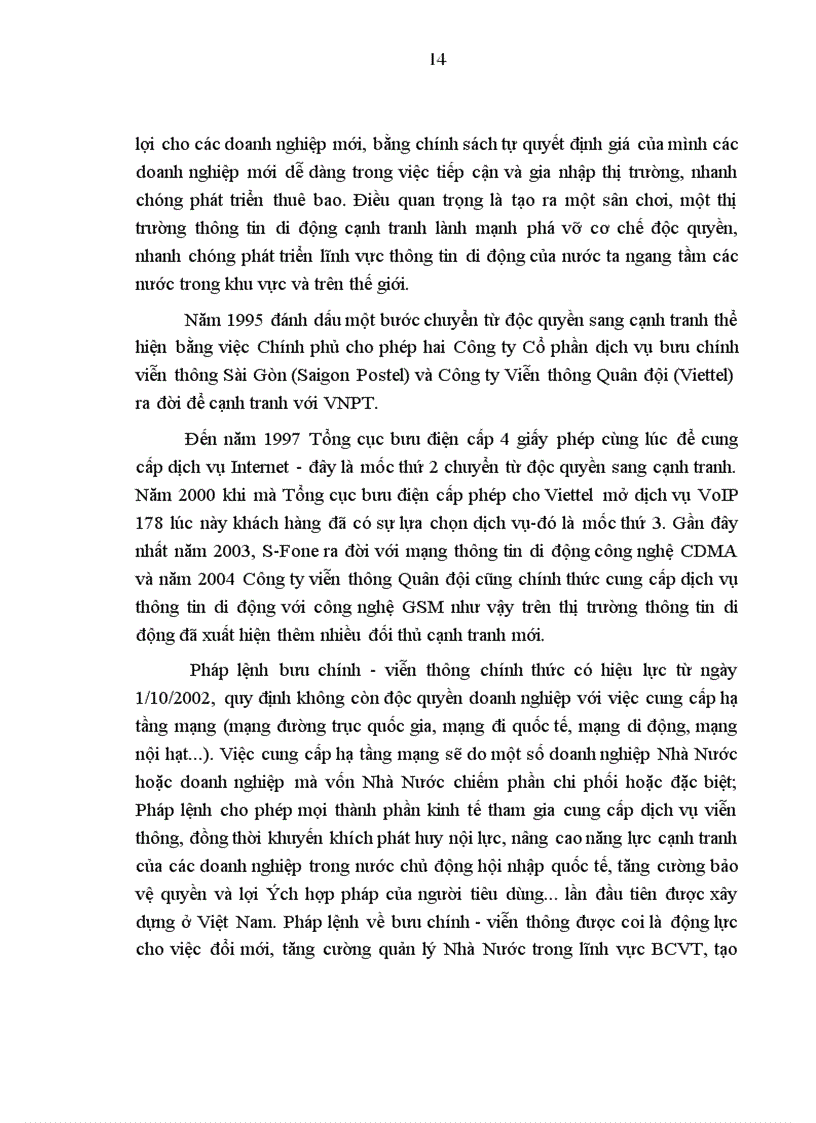 image for page Các giải pháp phát triển kinh doanh của Công ty thông tin di động VMS thuộc Tổng Công ty bưu chính viễn thông Việt Nam trong quá trình hội nhập kinh tế quốc tế