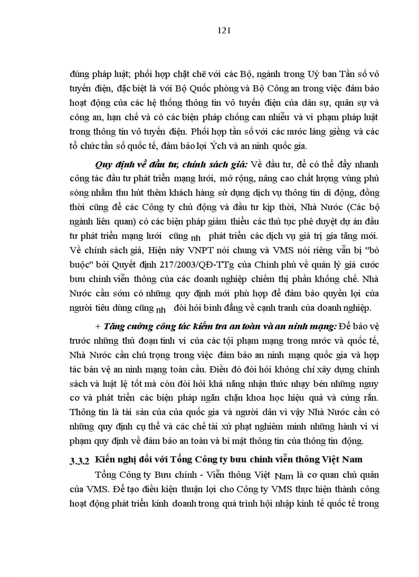 image for page Các giải pháp phát triển kinh doanh của Công ty thông tin di động VMS thuộc Tổng Công ty bưu chính viễn thông Việt Nam trong quá trình hội nhập kinh tế quốc tế