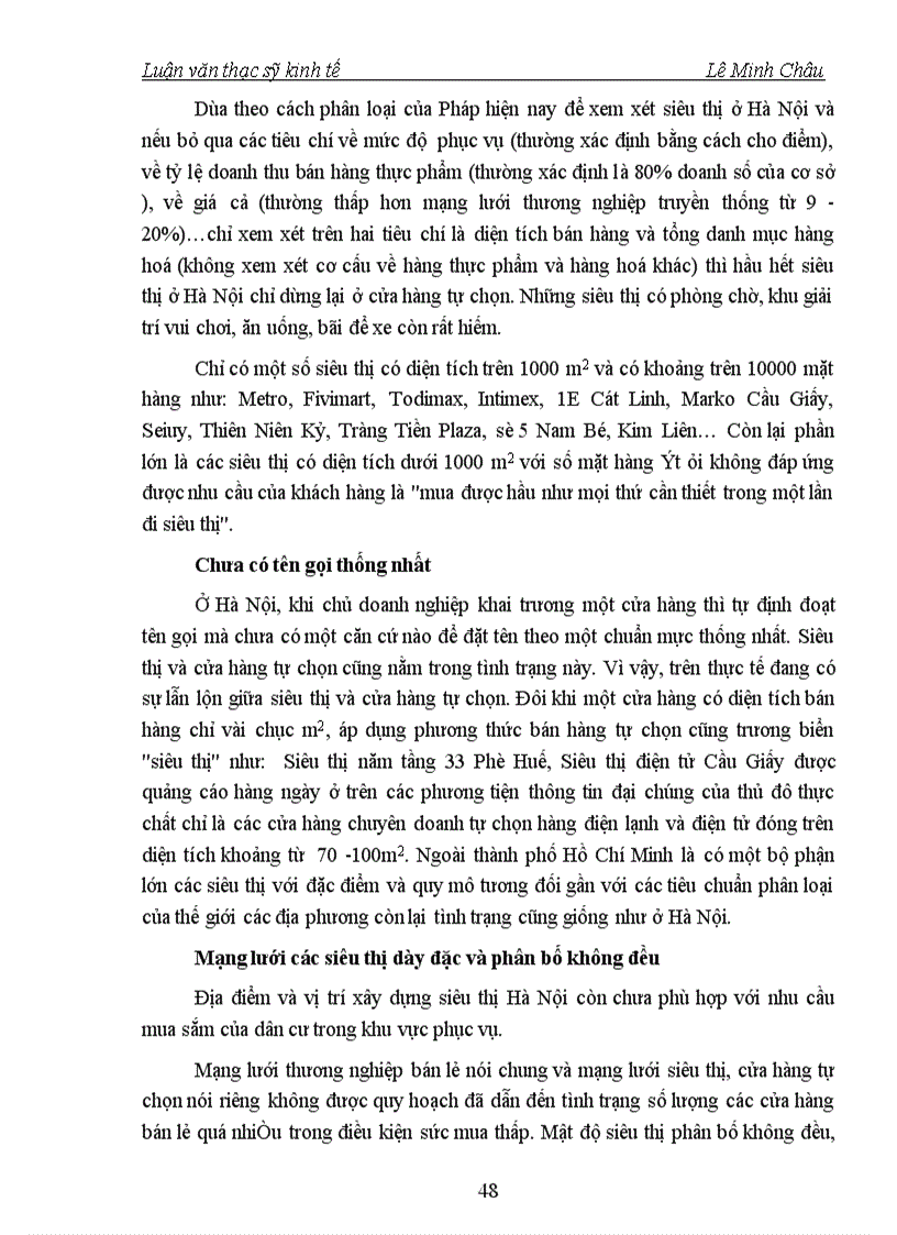 image for page Một số giải pháp nhằm tăng cường công tác quản lý nhà nước đối với các siêu thị trên địa bàn Hà Nội 1