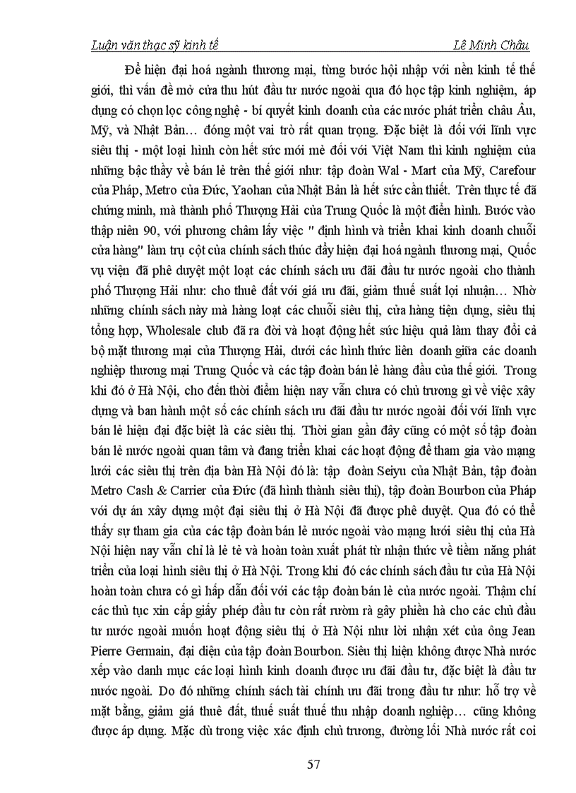 image for page Một số giải pháp nhằm tăng cường công tác quản lý nhà nước đối với các siêu thị trên địa bàn Hà Nội 1