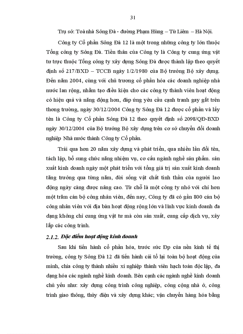 image for page Hoàn thiện kế toán quản trị doanh thu kết quả tại các xí nghiệp thuộc công ty Sông Đà 12