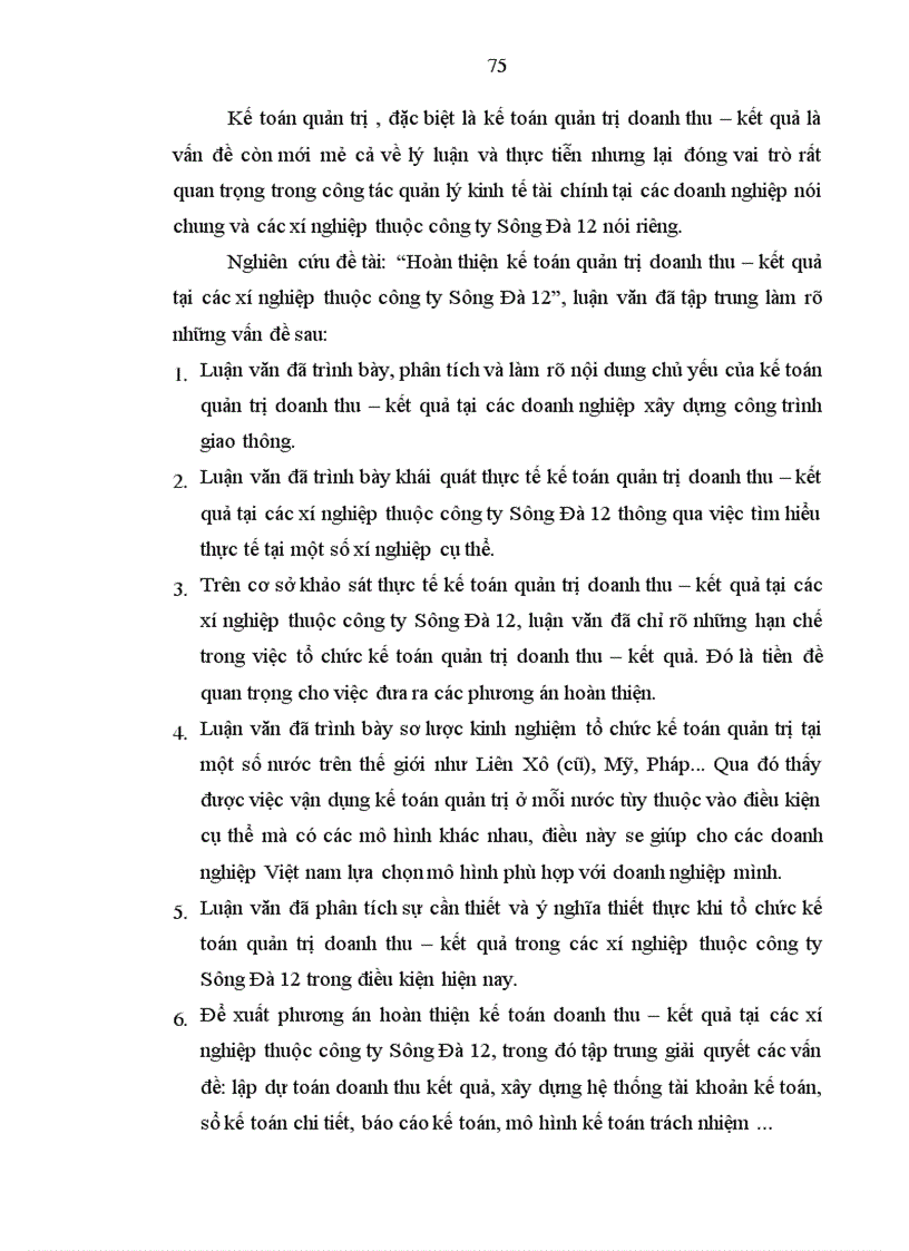 image for page Hoàn thiện kế toán quản trị doanh thu kết quả tại các xí nghiệp thuộc công ty Sông Đà 12