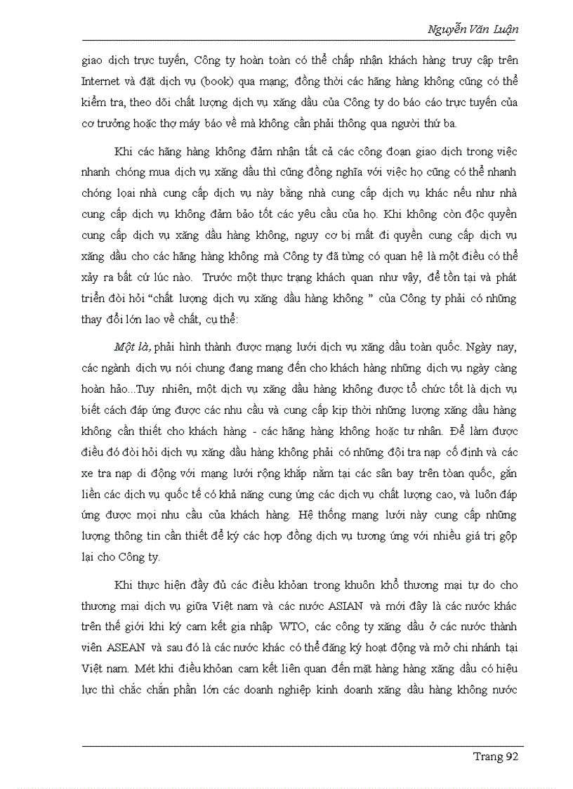 image for page Một số giải pháp nhằm nâng cao chất lượng dịch vụ của Công ty xăng dầu Hàng không Việt Nam