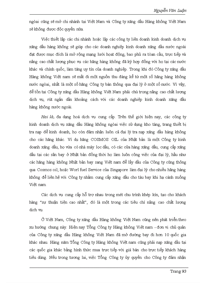 image for page Một số giải pháp nhằm nâng cao chất lượng dịch vụ của Công ty xăng dầu Hàng không Việt Nam