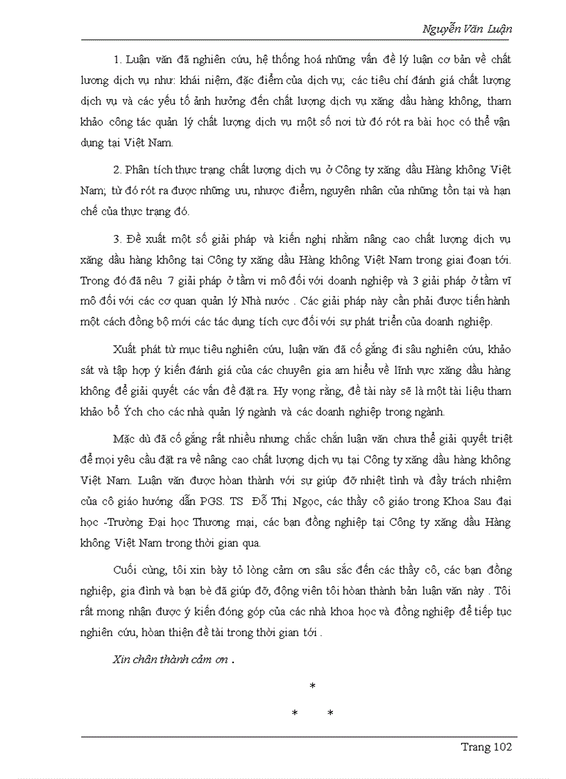 image for page Một số giải pháp nhằm nâng cao chất lượng dịch vụ của Công ty xăng dầu Hàng không Việt Nam