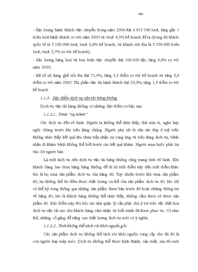 image for page Hoàn thiện chính sách dịch vụ khách hàng của Tổng Công ty hàng không Việt Nam