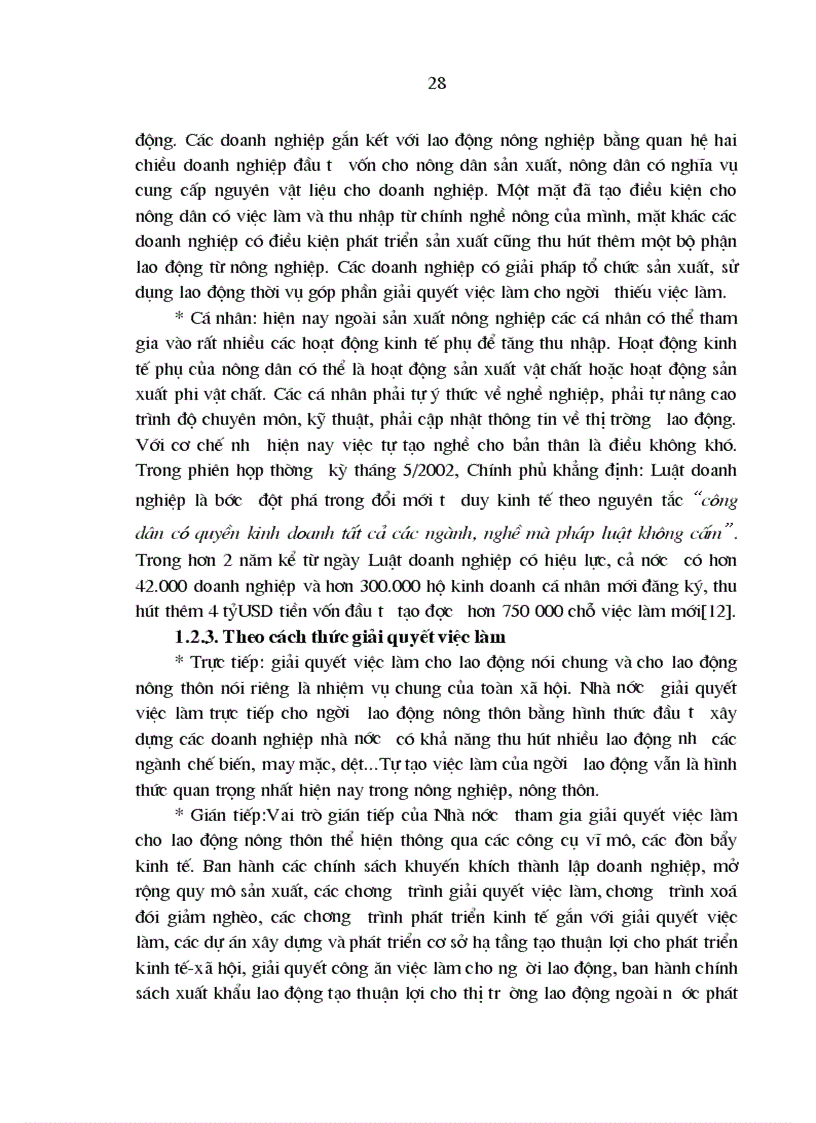 image for page Một số giải pháp chủ yếu nhằm giải quyết việc làm cho lao động nông thôn ở huyện đông sơn tỉnh thanh hóa