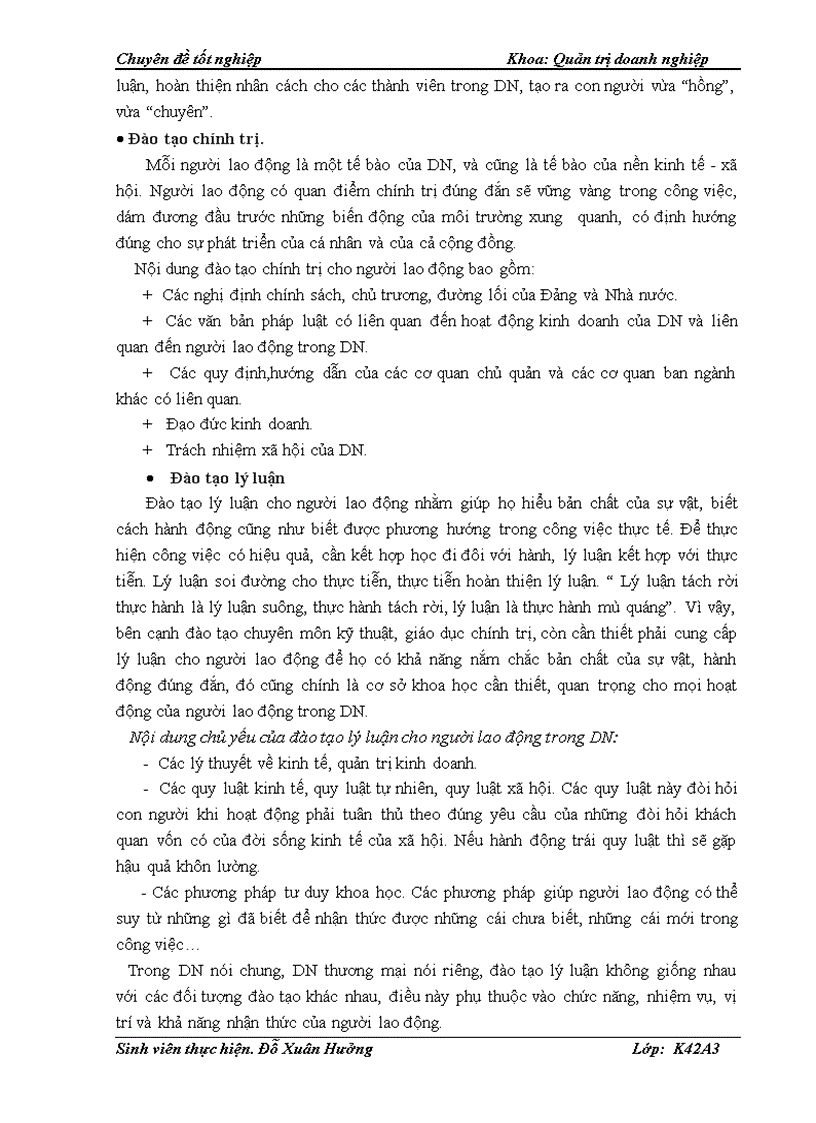 image for page Đẩy mạnh công tác đào tạo nhân viên tại Tổng công ty Cổ phần Dệt may Hà Nội Hanosimex 1