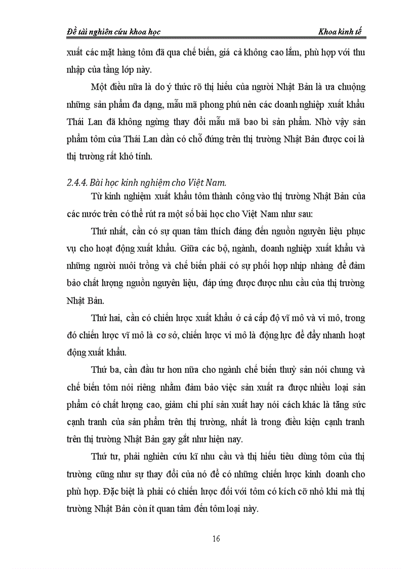 image for page Tác động của hiệp định song phương Việt Nhật đến hoạt động xuất khẩu tôm của Việt Nam sang Nhật