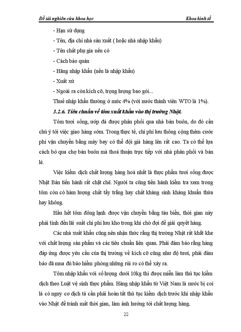image for page Tác động của hiệp định song phương Việt Nhật đến hoạt động xuất khẩu tôm của Việt Nam sang Nhật