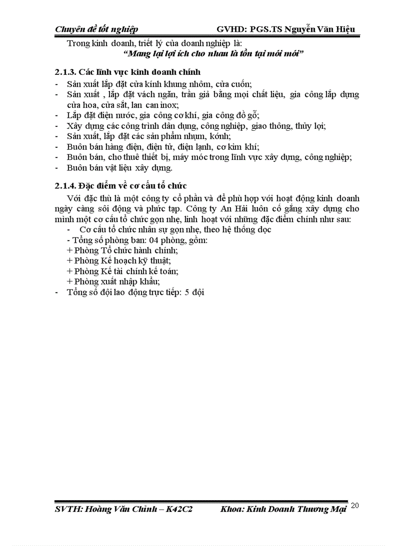 image for page Nghiên cứu áp dụng Hệ thống quản lý chất lượng theo tiêu chuẩn ISO 9001 2000 tại công ty Cổ phần thương mại và đầu tư An Hải 4