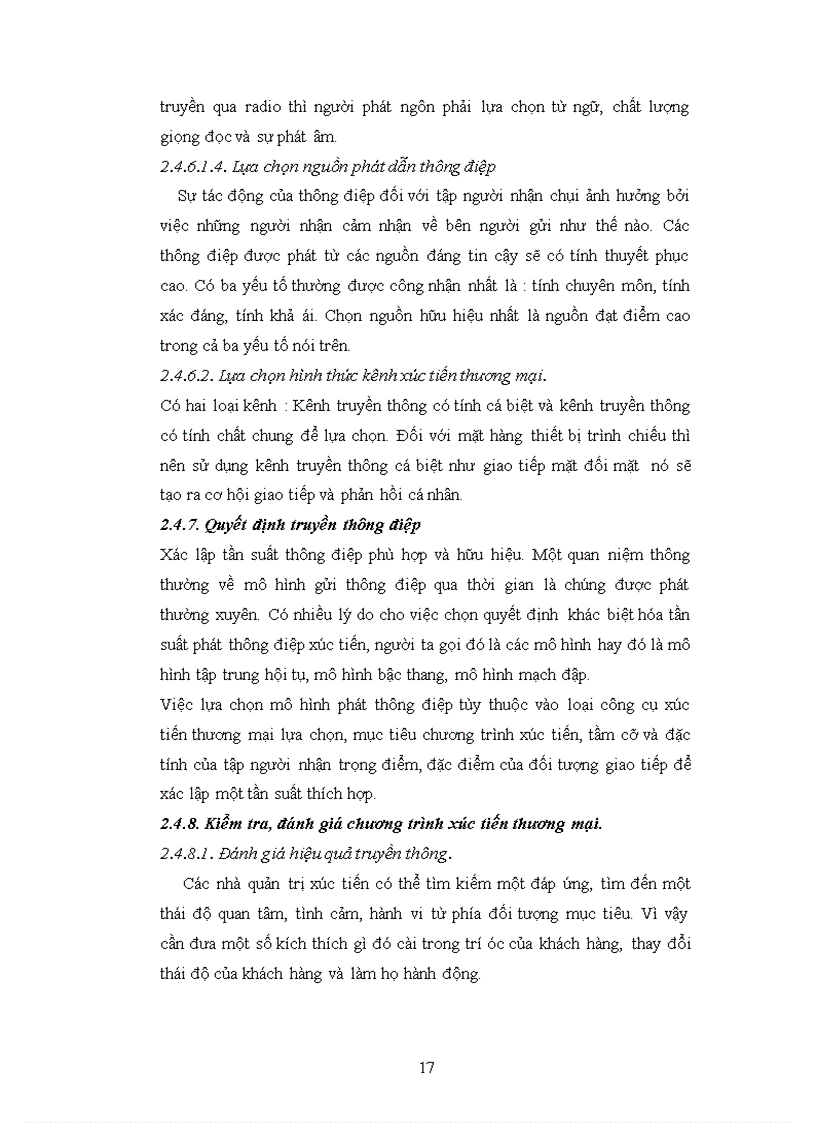 image for page Phát triển phối thức xúc tiến thương mại sản phẩm thiết bị trình chiếu của công ty Cổ phần Đầu tư Hoàng Đạo trên thị trường Miền Bắc 1