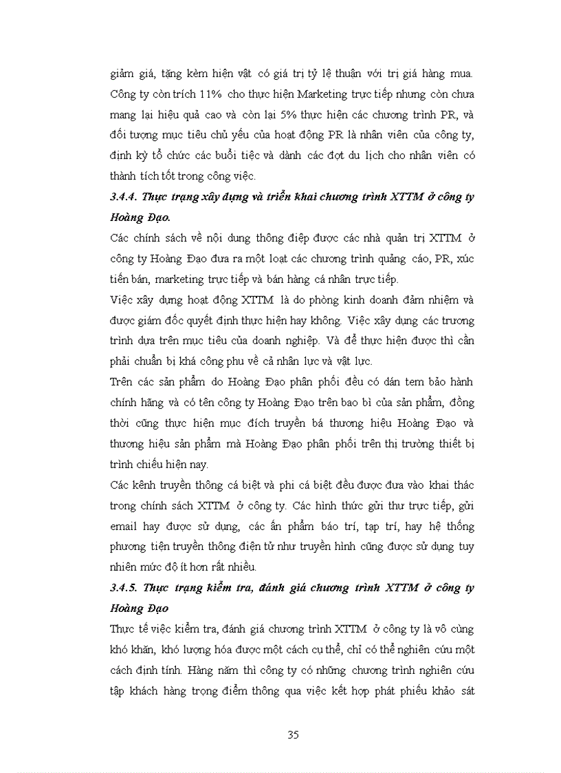 image for page Phát triển phối thức xúc tiến thương mại sản phẩm thiết bị trình chiếu của công ty Cổ phần Đầu tư Hoàng Đạo trên thị trường Miền Bắc 1