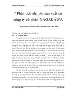 Phân tích chi phí sản xuất tại công ty cổ phần NAGAKAWA 5