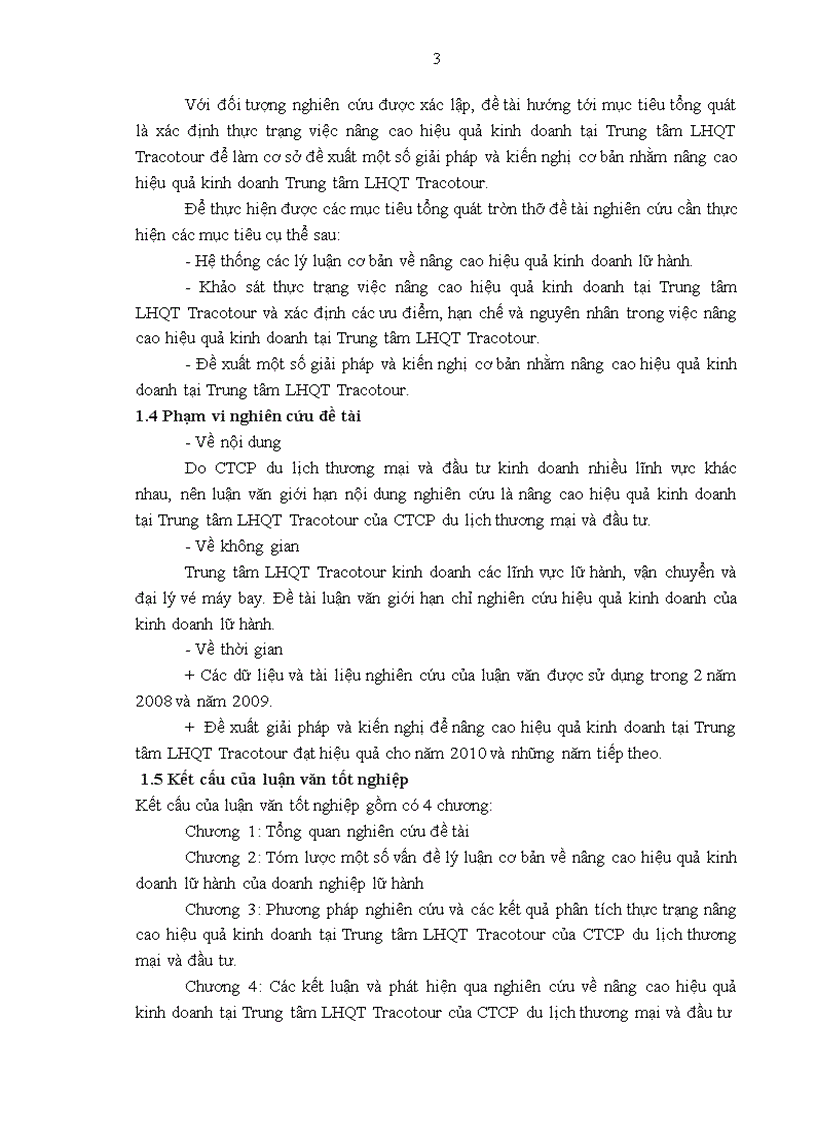 image for page Giải pháp nâng cao hiệu quả kinh doanh tại Trung tâm lữ hành quốc tế Tracotour của Công ty cổ phần du lịch thượng mại và đầu tư 1