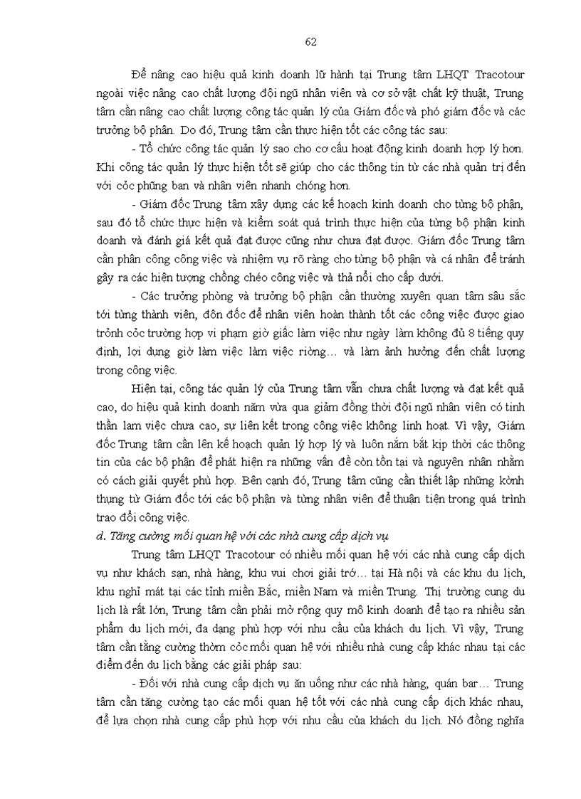 image for page Giải pháp nâng cao hiệu quả kinh doanh tại Trung tâm lữ hành quốc tế Tracotour của Công ty cổ phần du lịch thượng mại và đầu tư 1