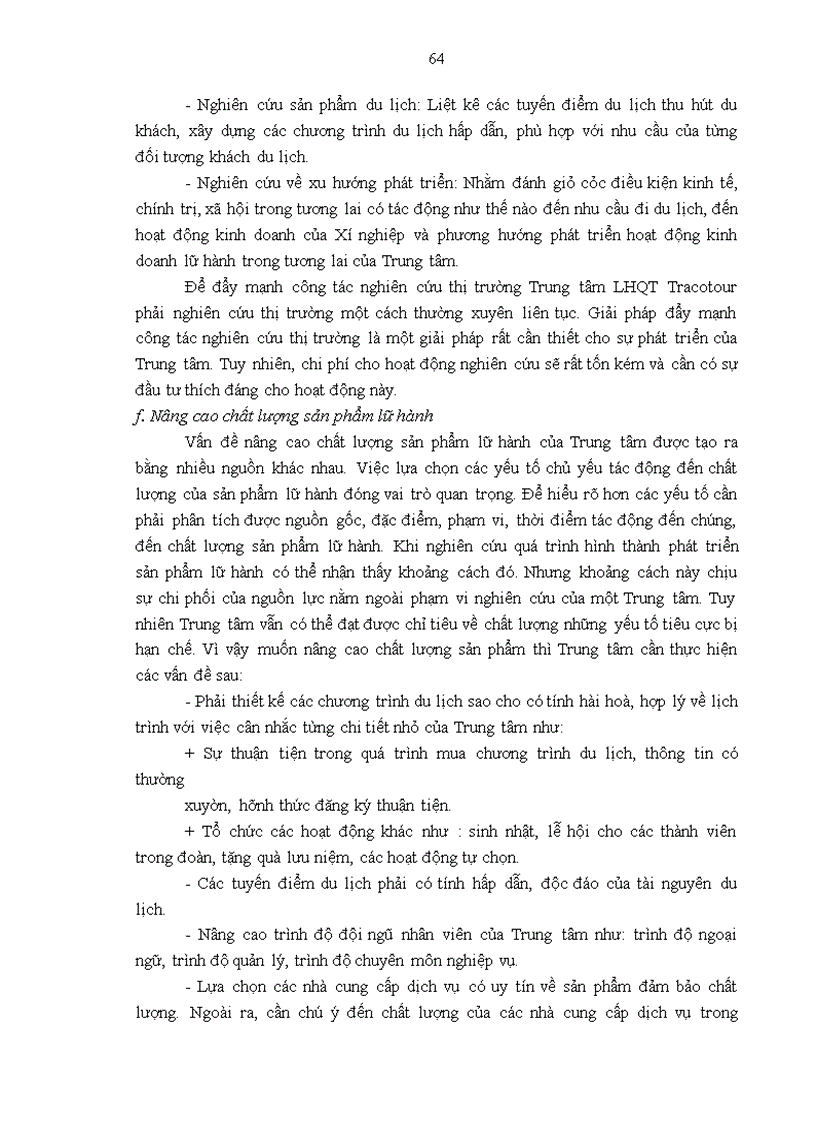 image for page Giải pháp nâng cao hiệu quả kinh doanh tại Trung tâm lữ hành quốc tế Tracotour của Công ty cổ phần du lịch thượng mại và đầu tư 1