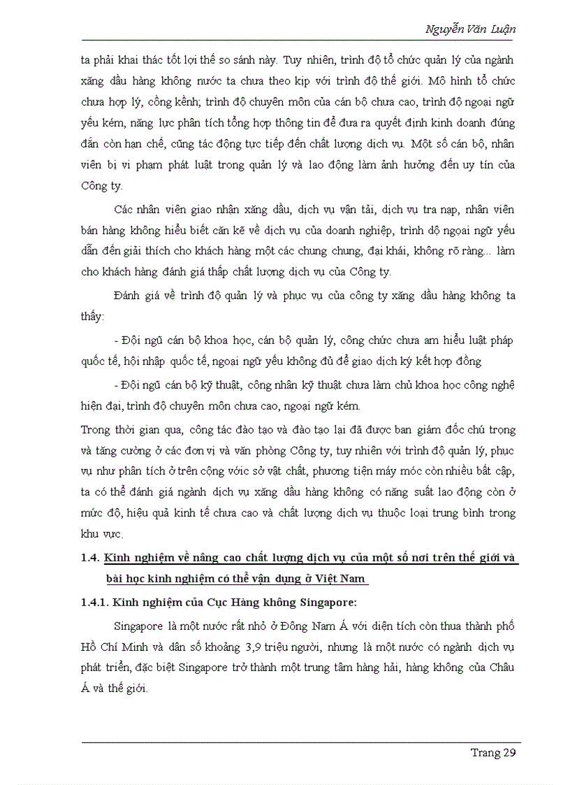 image for page Một số giải pháp nhằm nâng cao chất lượng dịch vụ của Công ty xăng dầu Hàng không Việt Nam