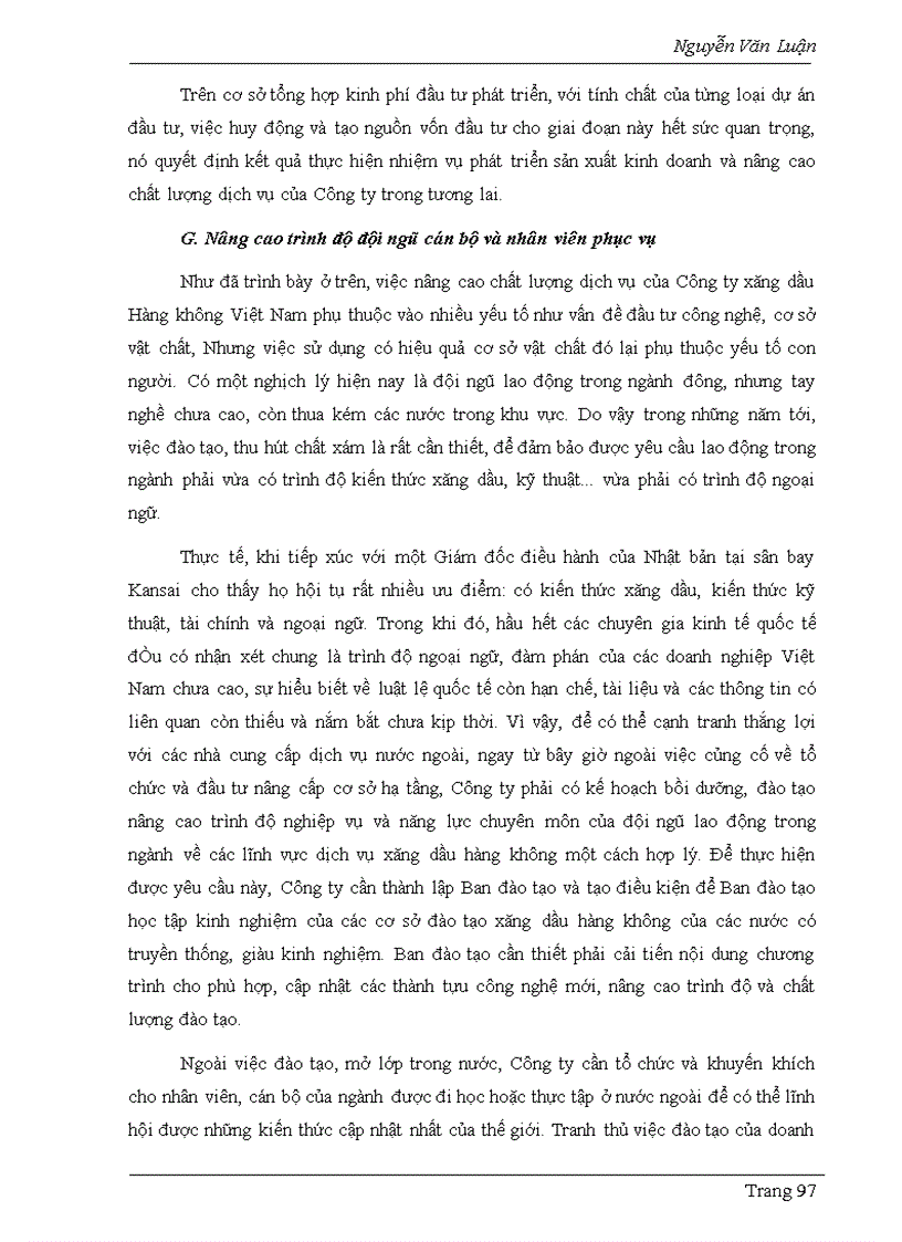 image for page Một số giải pháp nhằm nâng cao chất lượng dịch vụ của Công ty xăng dầu Hàng không Việt Nam