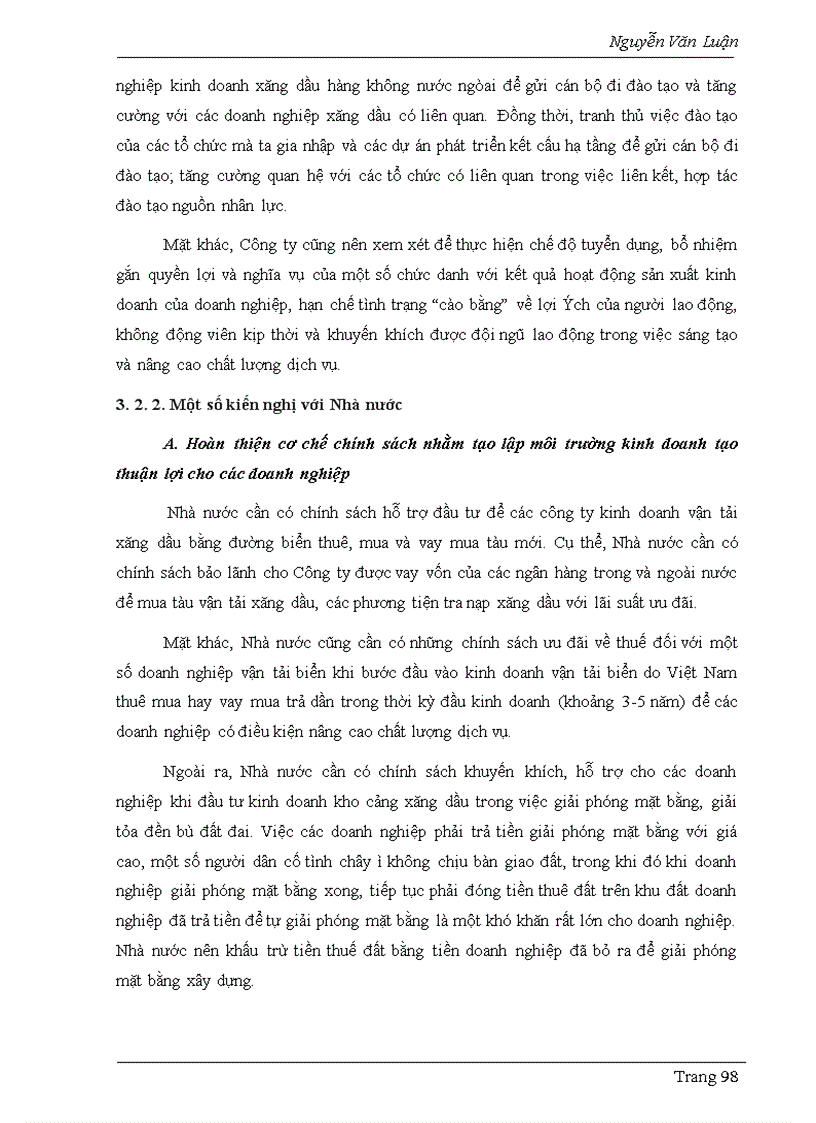 image for page Một số giải pháp nhằm nâng cao chất lượng dịch vụ của Công ty xăng dầu Hàng không Việt Nam
