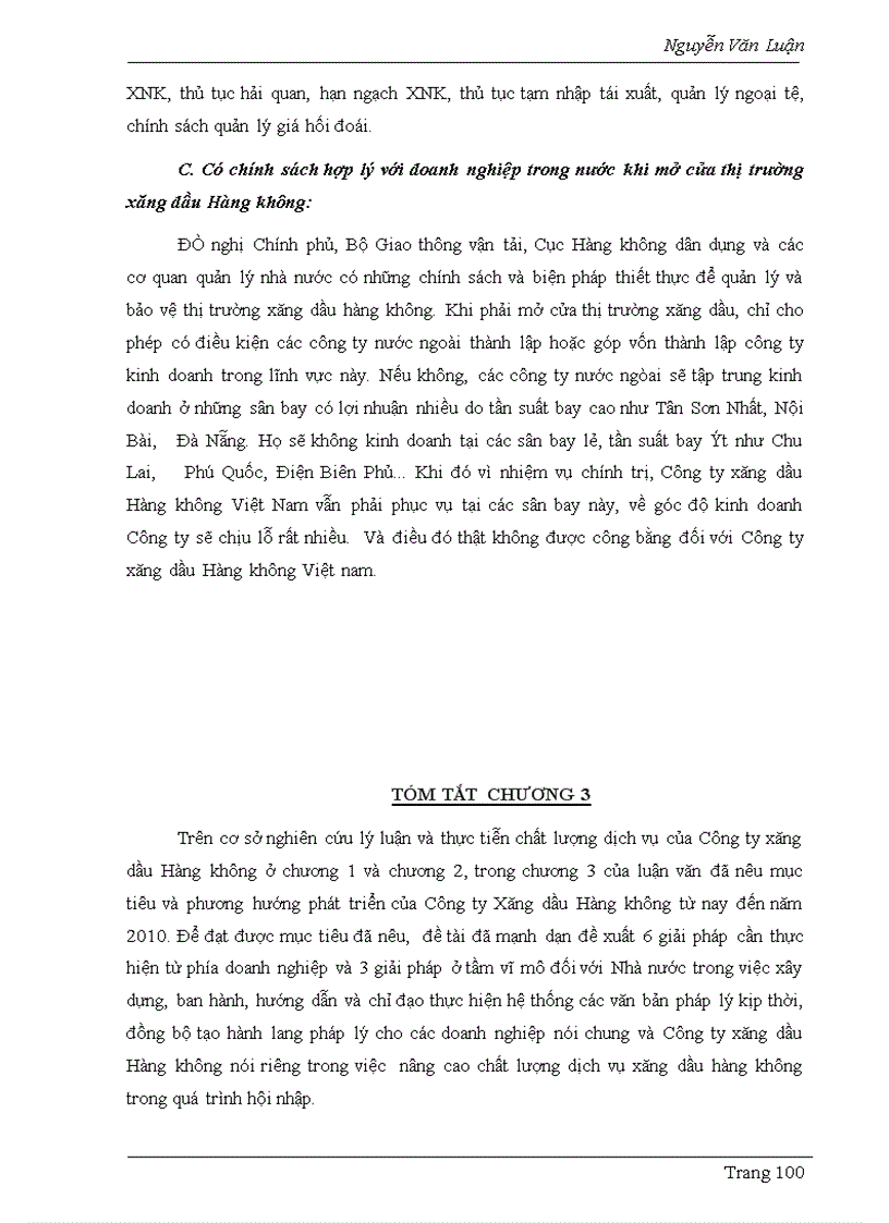 image for page Một số giải pháp nhằm nâng cao chất lượng dịch vụ của Công ty xăng dầu Hàng không Việt Nam
