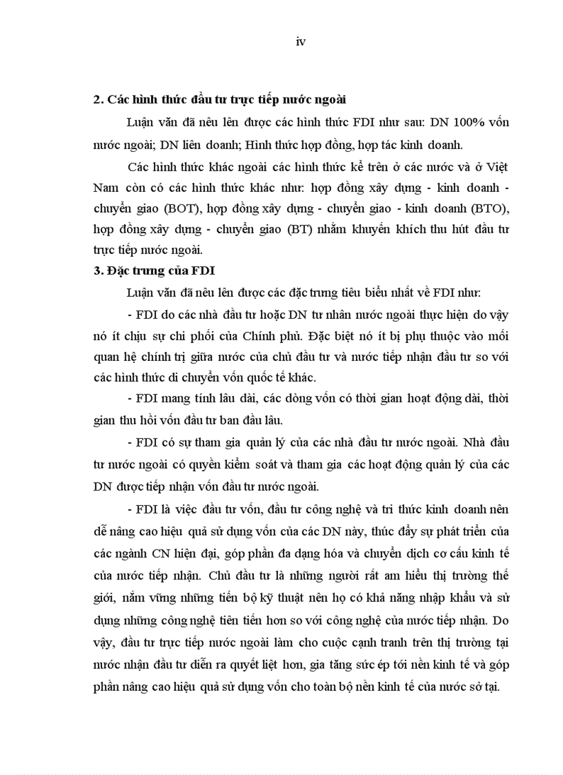 image for page Phân tích thống kê tình hình vốn đầu tư trực tiếp nước ngoài vào Việt Nam giai đoạn 2000 2009