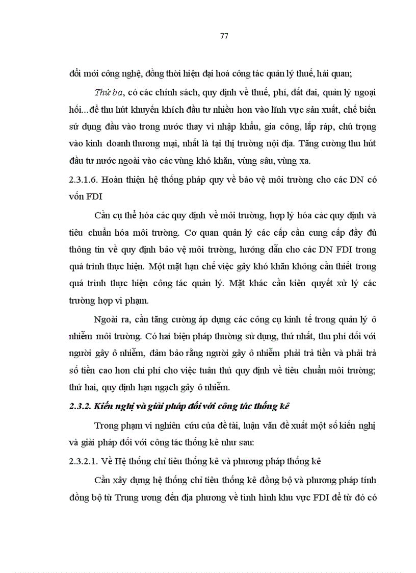 image for page Phân tích thống kê tình hình vốn đầu tư trực tiếp nước ngoài vào Việt Nam giai đoạn 2000 2009