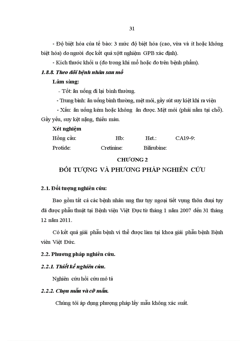 image for page Nghiên cứu đặc điểm lâm sàng cận lâm sàng và kết quả gần của phẫu thuật điều trị ung thư thân đuôi tụy ngoại tiết