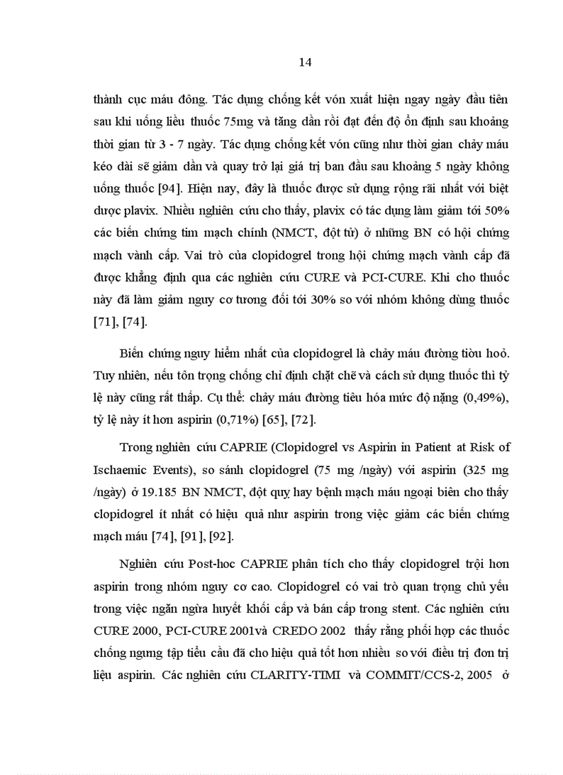image for page Nghiên cứu độ ngưng tập tiểu cầu ở bệnh nhân trước và sau can thiệp đặt stent động mạch vành