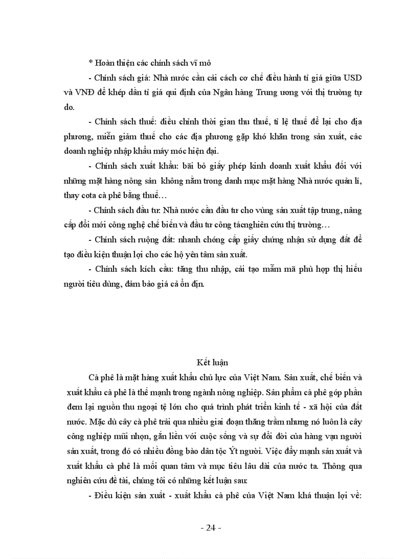 image for page Thực trạng và giải pháp nhằm đẩy mạnh tiêu thụ cà phê tại Tổng công ty cà phê Việt Nam Số 5 Ông ích Khiêm Hà Nội