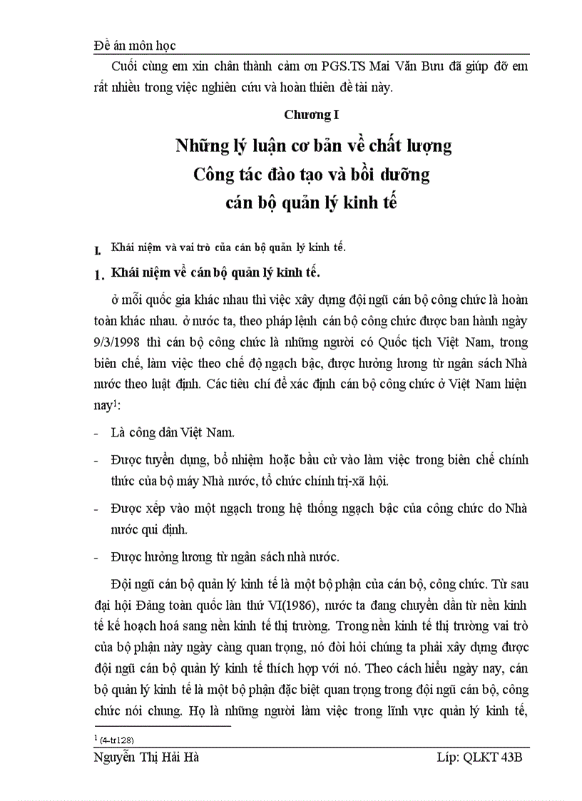 image for page Nâng cao chất lượng đào tạo và bồi dưỡng cán bộ quản lý kinh tế ở nước ta hiện nay 3