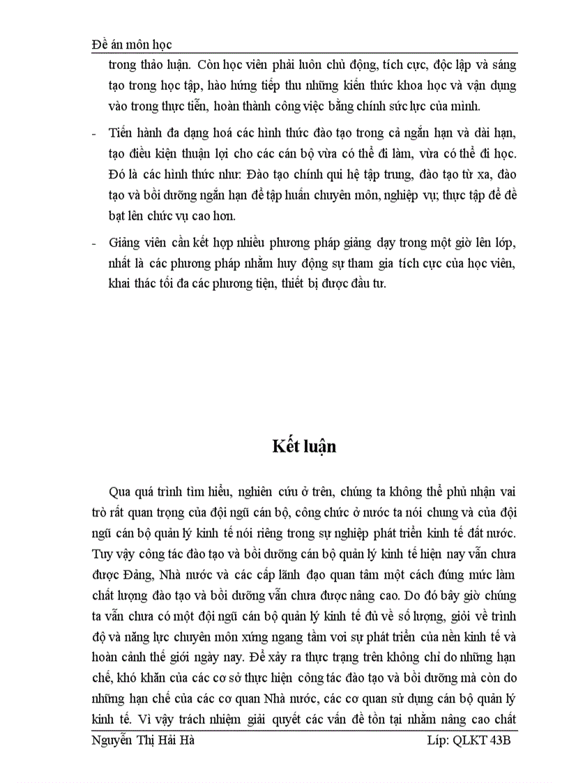 image for page Nâng cao chất lượng đào tạo và bồi dưỡng cán bộ quản lý kinh tế ở nước ta hiện nay 3