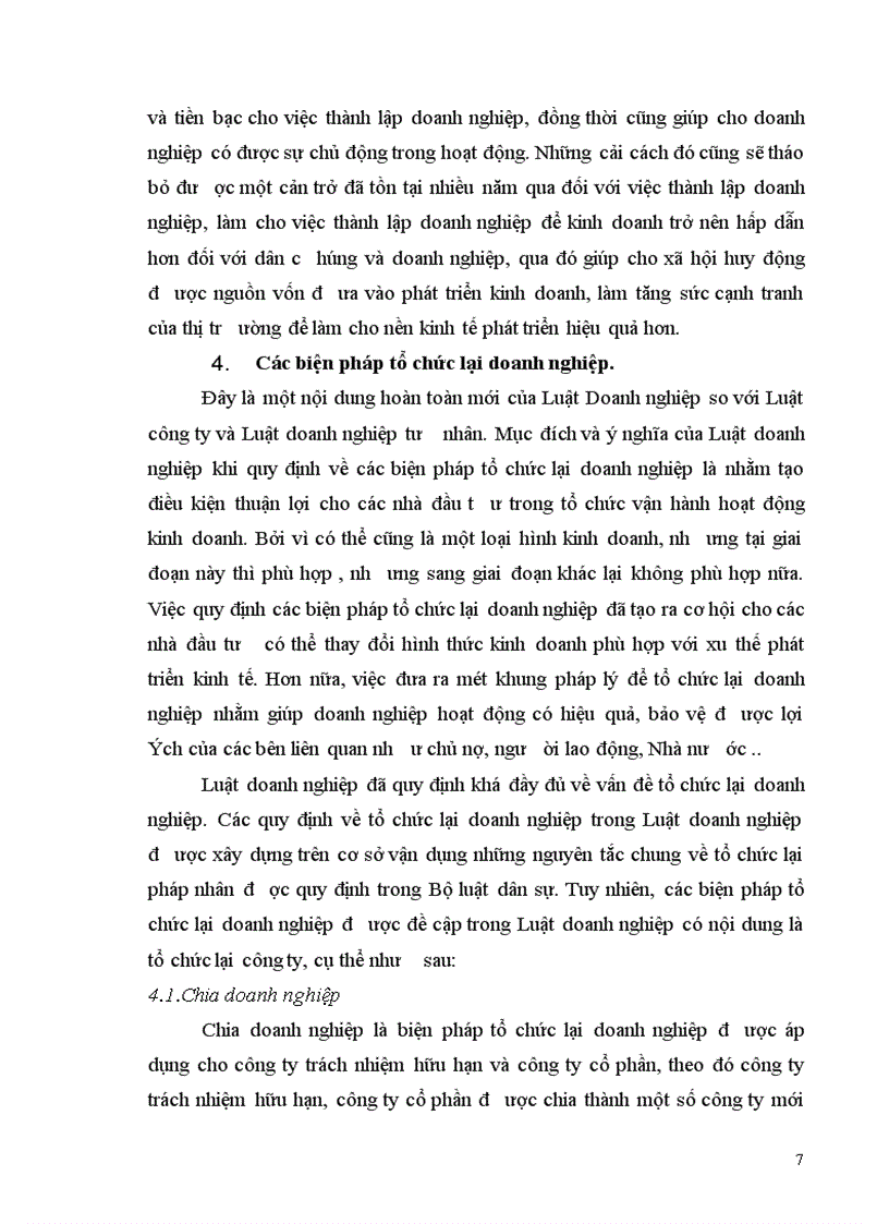 image for page Một số vấn đề pháp lý về tổ chức lại doanh nghiệp theo Luật doanh nghiệp 1999 1