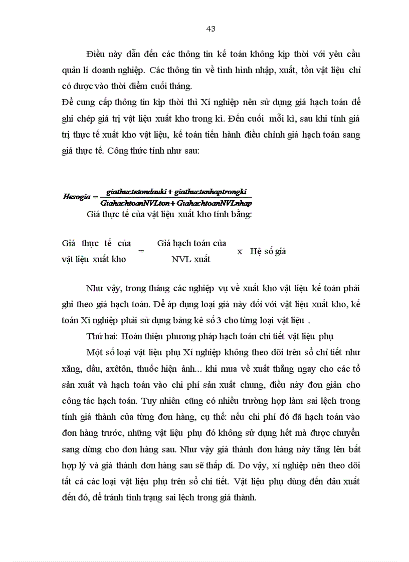 image for page Hoàn thiện công tác hạch toán kế toán vật liệu tại Xi nghiệp in và sản xuất bao bì 1