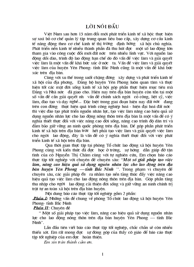 image for page Một số giải pháp tạo việc làm nâng cao hiệu quả sử dụng nguồn nhân lực cho lao động trên địa bàn huyện Yên Phong tỉnh Bắc Ninh 1
