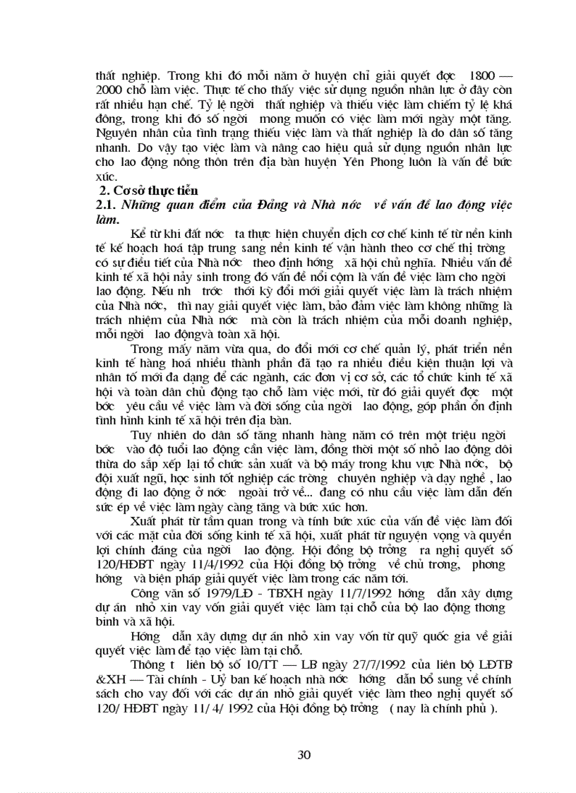 image for page Một số giải pháp tạo việc làm nâng cao hiệu quả sử dụng nguồn nhân lực cho lao động trên địa bàn huyện Yên Phong tỉnh Bắc Ninh 1