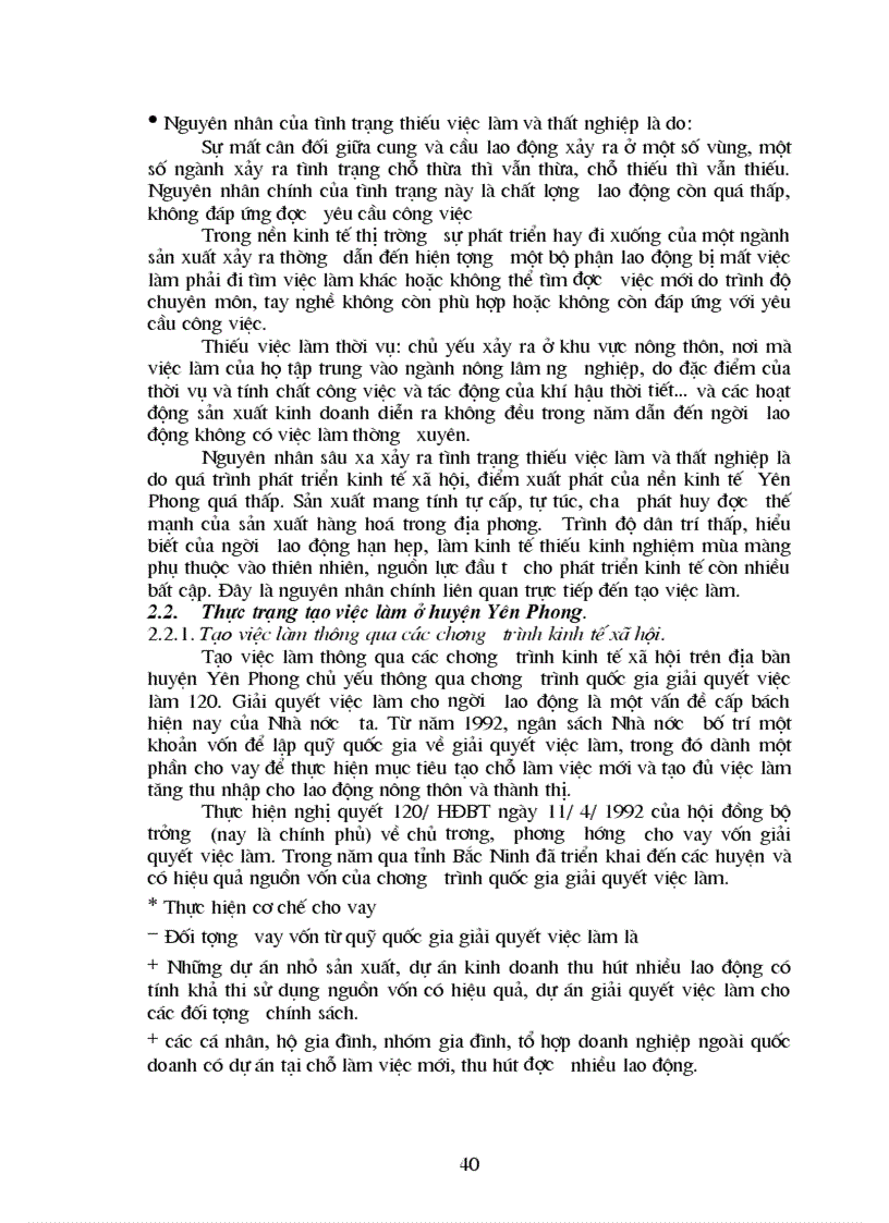 image for page Một số giải pháp tạo việc làm nâng cao hiệu quả sử dụng nguồn nhân lực cho lao động trên địa bàn huyện Yên Phong tỉnh Bắc Ninh 1