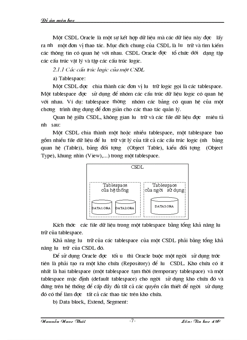 image for page Tìm hiểu Hệ Quản trị CSDL Oracle trong môi trường Windows Server 2000