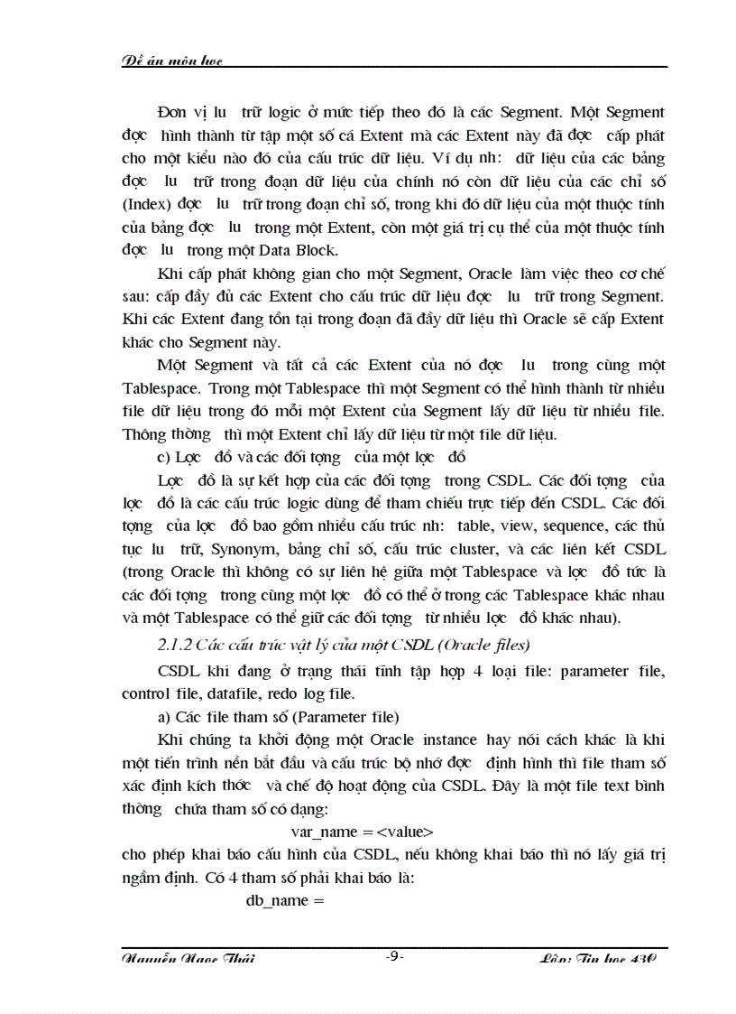 image for page Tìm hiểu Hệ Quản trị CSDL Oracle trong môi trường Windows Server 2000