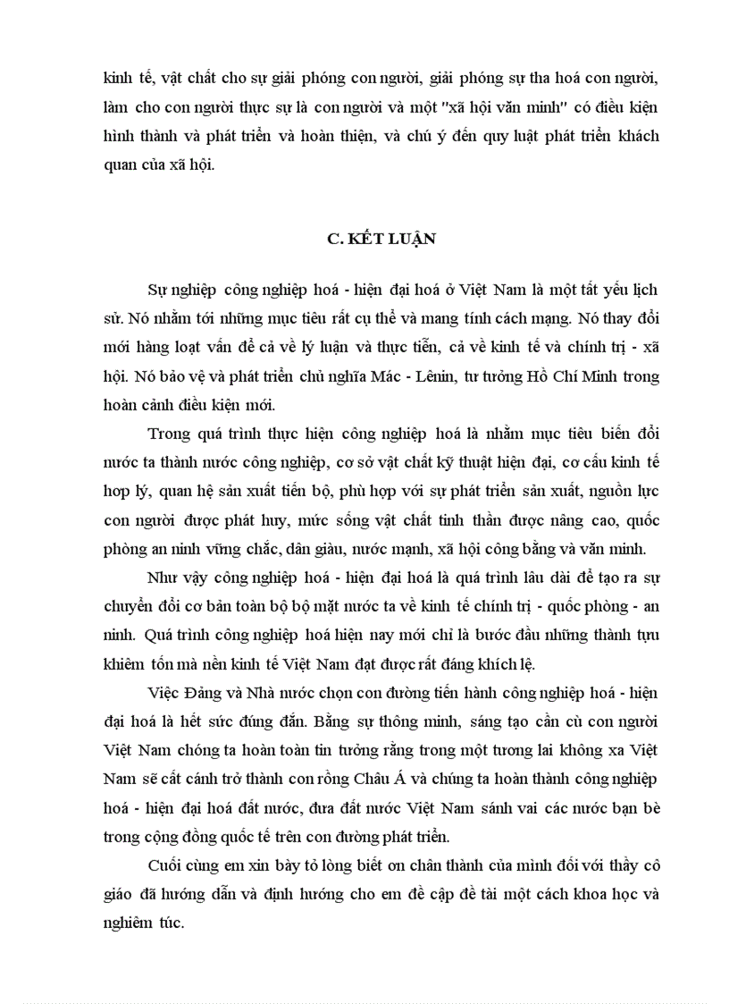 image for page Một số vấn để về thực tiễn và lý luận trong sự nghiệp công nghiệp hoá hiện đại hoá ở Việt Nam 3