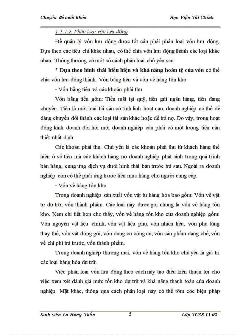 image for page Vốn lưu động và cỏc giải phỏp tài chớnh nõng cao hiệu quả sử dụng vốn lưu động tại cụng ty cổ phần đầu tư Xây Dựng Huy Hùng